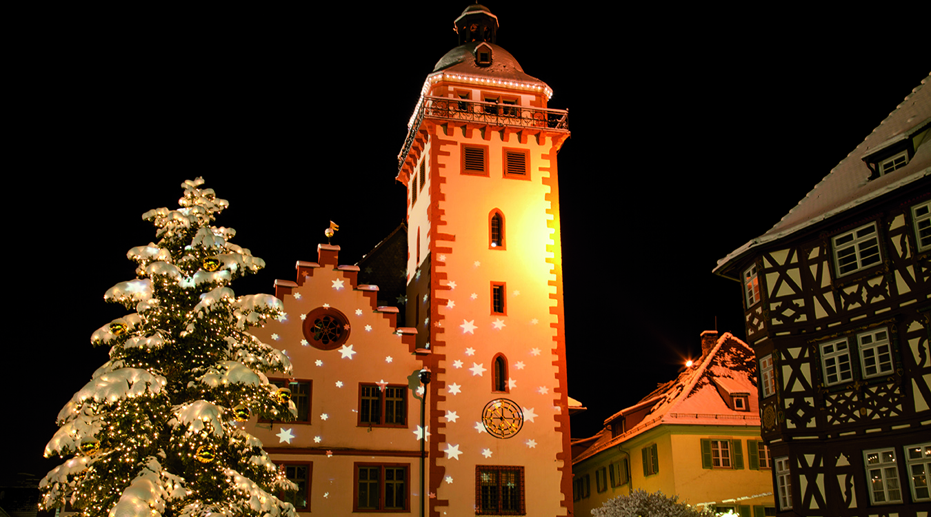 Die Altstadt von Mosbach