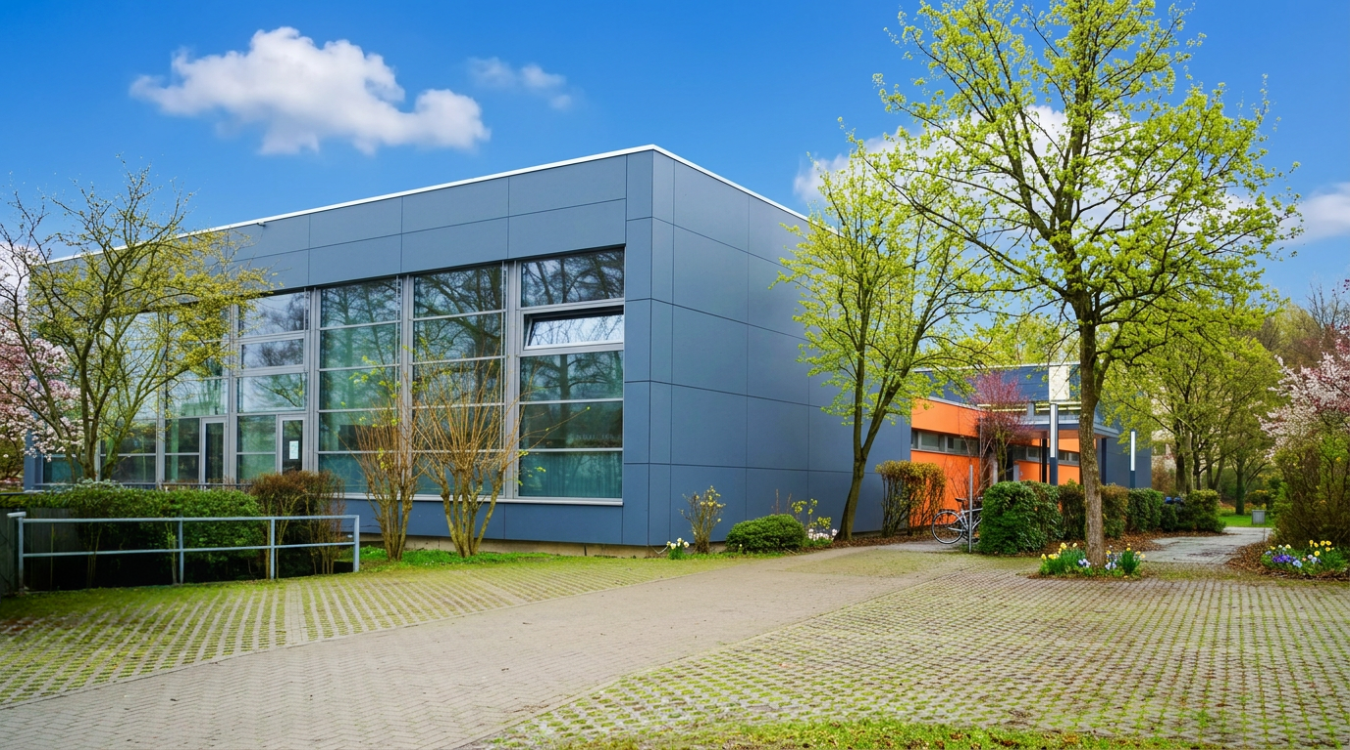 Hallenbad Aussenansicht