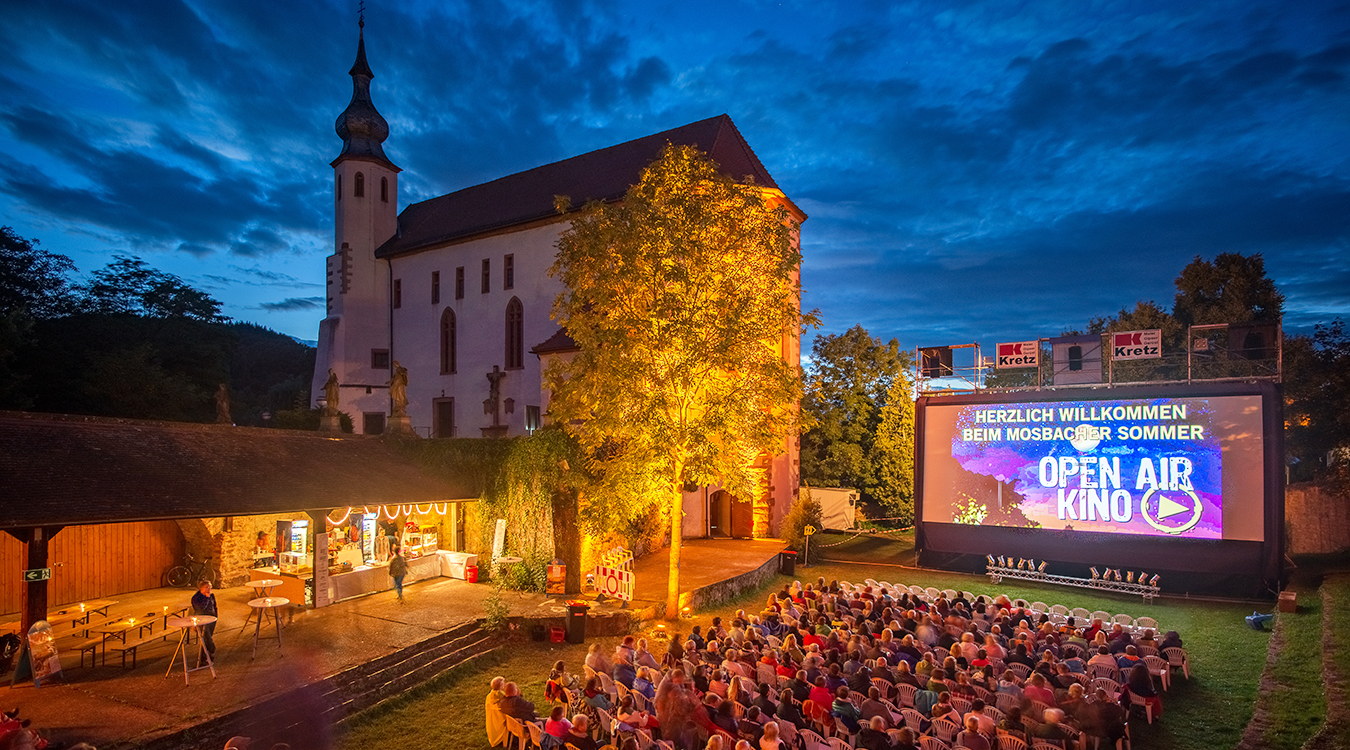 OpenAir Kino Mosbach Stadtwerke Mosbach Freizeit Neckar-Odenwald